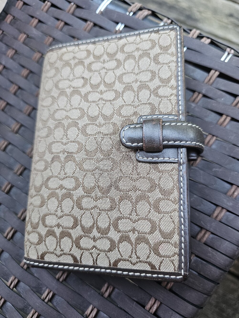 Coach Agenda/Address Book Cover